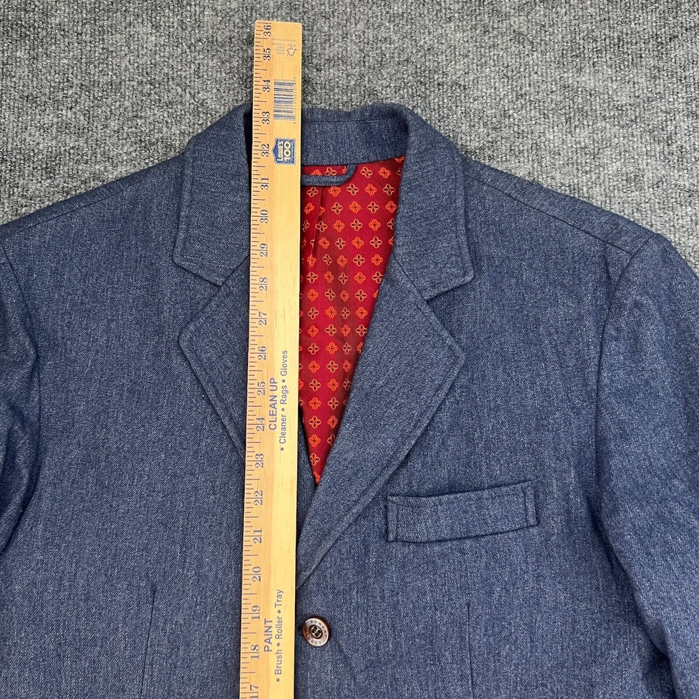 Robert Talbott Unstructured Blazer Jacket Men's L… - image 6